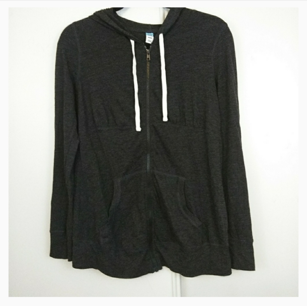 🍁3/$25 Old Navy Maternity Zipper Hoodie Sweater